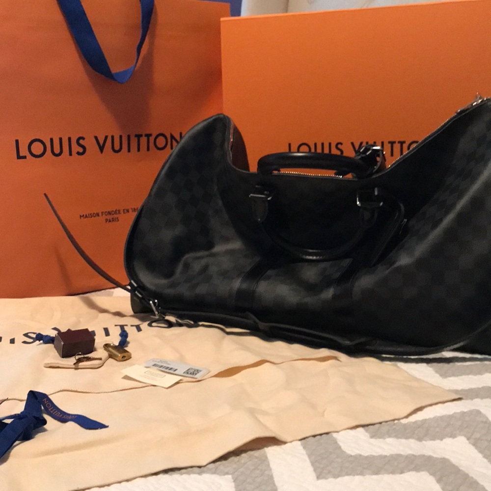GENUINE LOUIS VUITTON KEEPALL 55